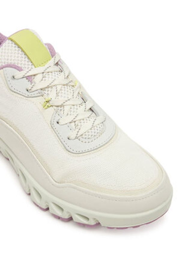 ecco - ECCO Sneakersy 88028361097 Biały. Kolor: biały. Materiał: materiał