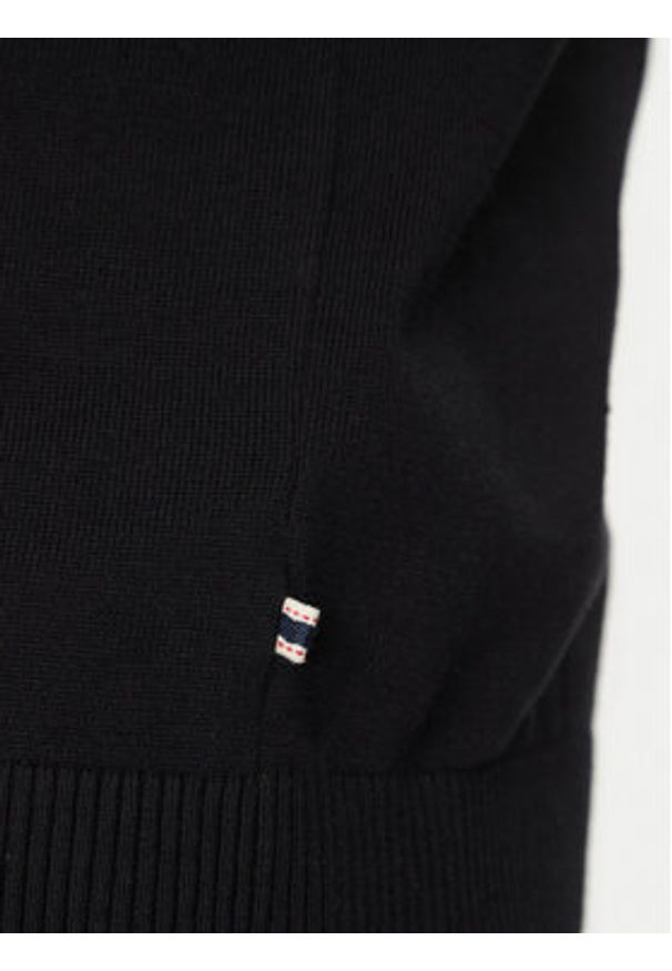 Jack & Jones - Jack&Jones Golf Basic 12258051 Czarny Regular Fit. Typ kołnierza: golf. Kolor: czarny. Materiał: bawełna