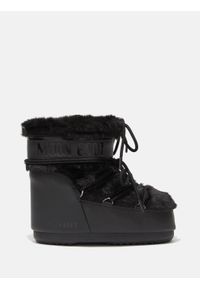Śniegowce damskie Moon Boot ICON LOW FAUX-FUR BOOTS. Kolor: czarny #1
