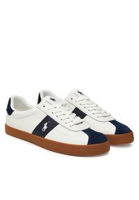 Polo Ralph Lauren Sneakersy 816974111003 Biały. Kolor: biały. Materiał: skóra #5