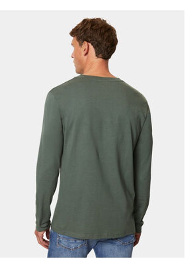 Marc O'Polo Longsleeve B21 2012 52210 Zielony Regular Fit. Typ kołnierza: polo. Kolor: zielony. Materiał: bawełna. Długość rękawa: długi rękaw