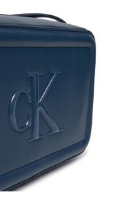 Calvin Klein Torebka Bold Ck Camera Bag LV04F3220G Niebieski. Kolor: niebieski. Materiał: skórzane #2