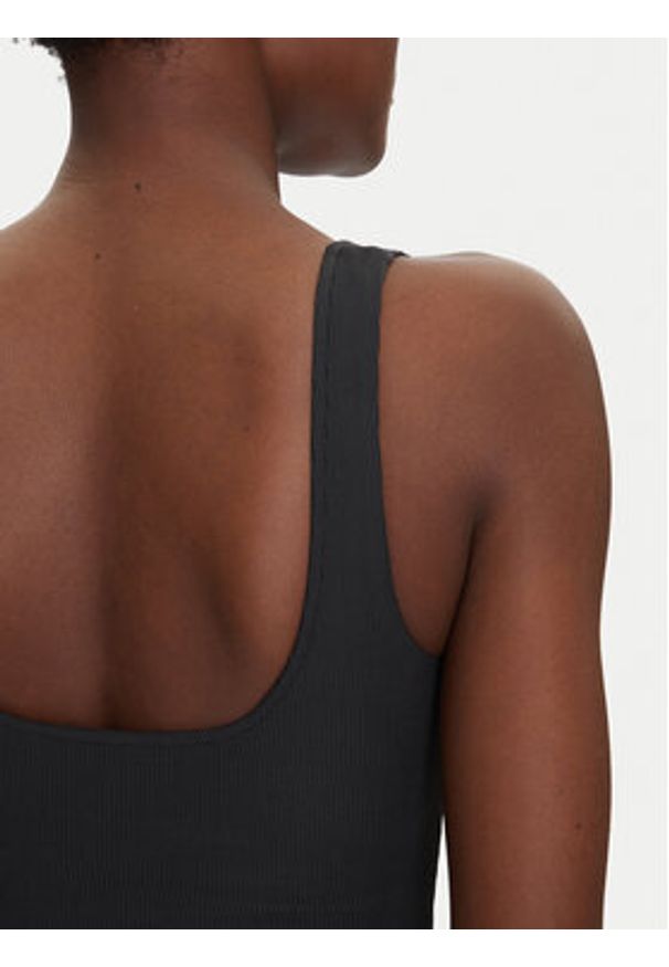 GIRLFRIEND COLLECTIVE - Girlfriend Collective Body Penny 5013 Czarny Slim Fit. Kolor: czarny. Materiał: syntetyk