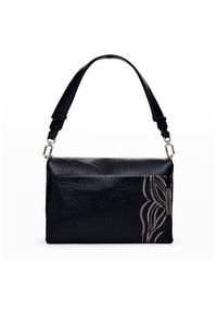 Desigual Torebka 25SAXP84 Czarny. Kolor: czarny. Materiał: skórzane #6