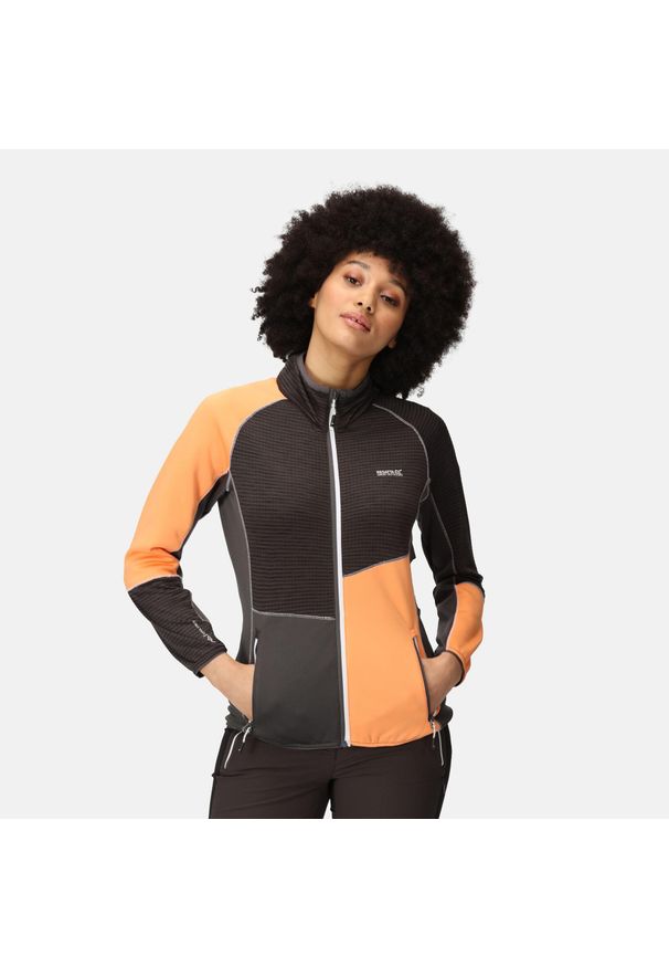 Regatta - Damski softshell - Yare VIII Turystyka piesza. Kolor: czarny. Materiał: softshell. Sport: turystyka piesza