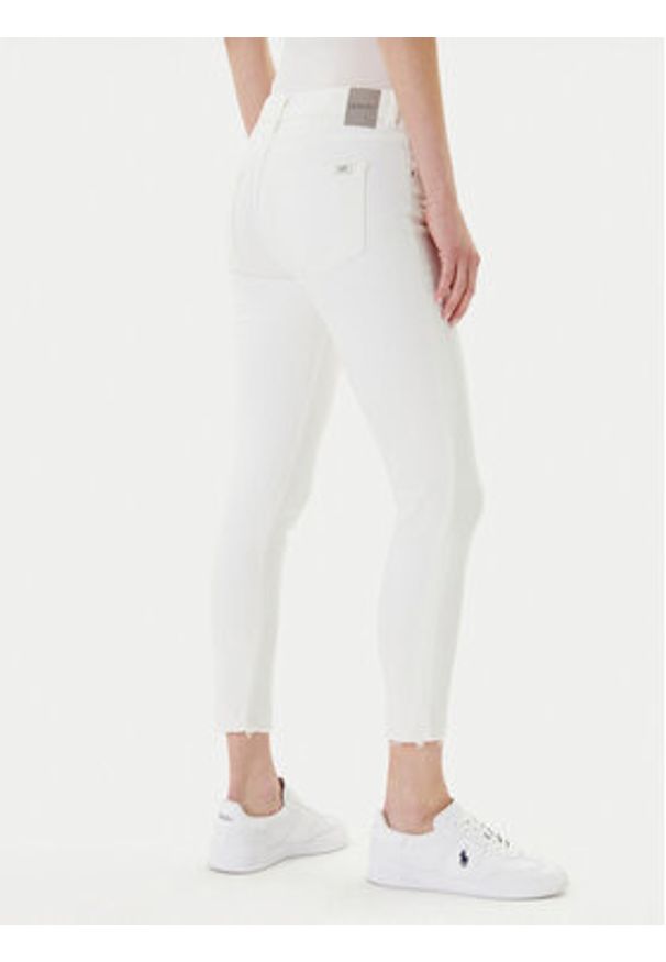 Mustang Jeansy Shelby 1016183 Biały Skinny Fit. Kolor: biały