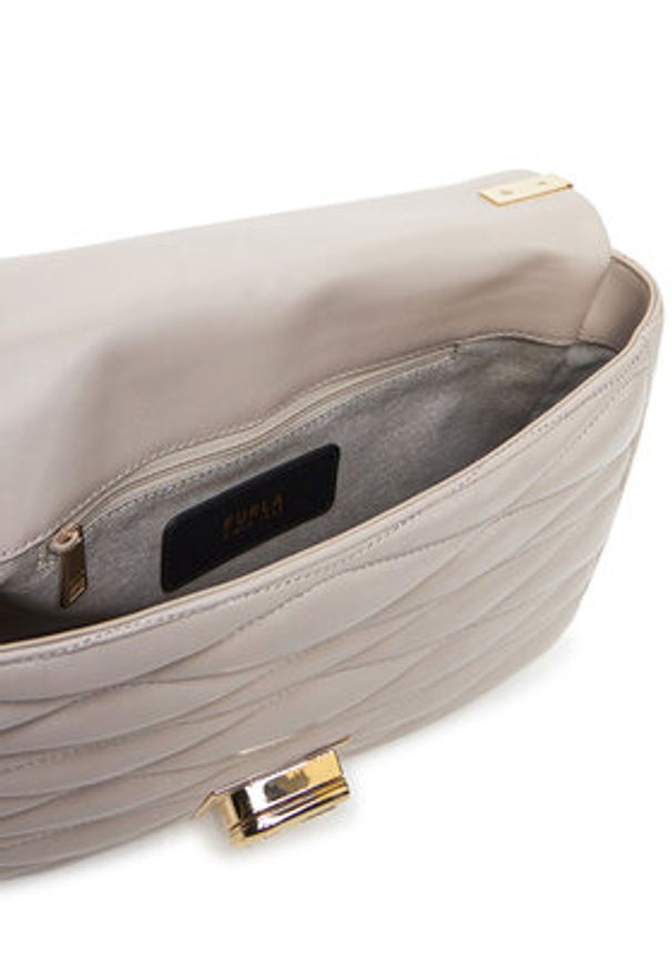 Furla Torebka WB01672 BX3221 VAN00 Écru. Materiał: skórzane