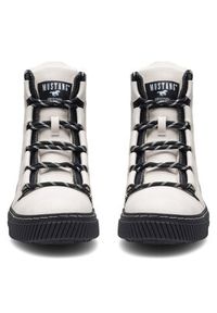 Mustang Trzewiki 1436-605 Biały. Kolor: biały. Materiał: materiał #2