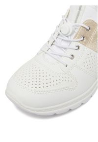 Rieker Sneakersy CEO-L3254-80 Biały. Kolor: biały. Materiał: skóra #8