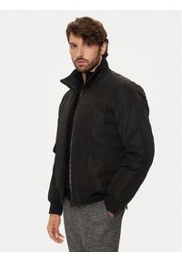 BOSS - Boss Kurtka bomber P-Chymero 50519279 Czarny Regular Fit. Kolor: czarny. Materiał: syntetyk