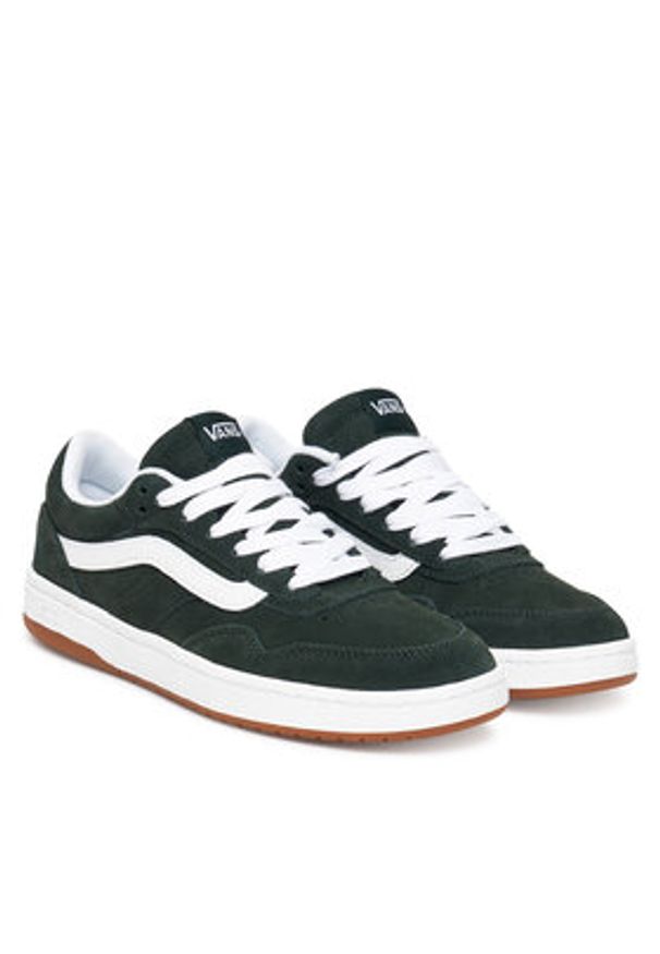 Vans Sneakersy CruZe 3.0 VN000D6SQSU1 Zielony. Kolor: zielony. Materiał: skóra, zamsz