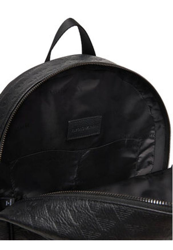 Emporio Armani Plecak EM001678 AF14774 UC001 Czarny. Kolor: czarny. Materiał: skóra