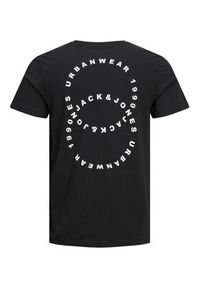 Jack & Jones - Jack&Jones T-Shirt 12235209 Czarny Regular Fit. Kolor: czarny. Materiał: bawełna