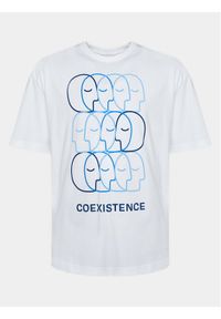 outhorn - Outhorn T-Shirt OTHAW23TTSHM0862 Biały Regular Fit. Kolor: biały. Materiał: bawełna