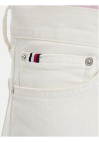 TOMMY HILFIGER - Tommy Hilfiger Jeansy MW0MW42895 Biały Slim Fit. Kolor: biały #3