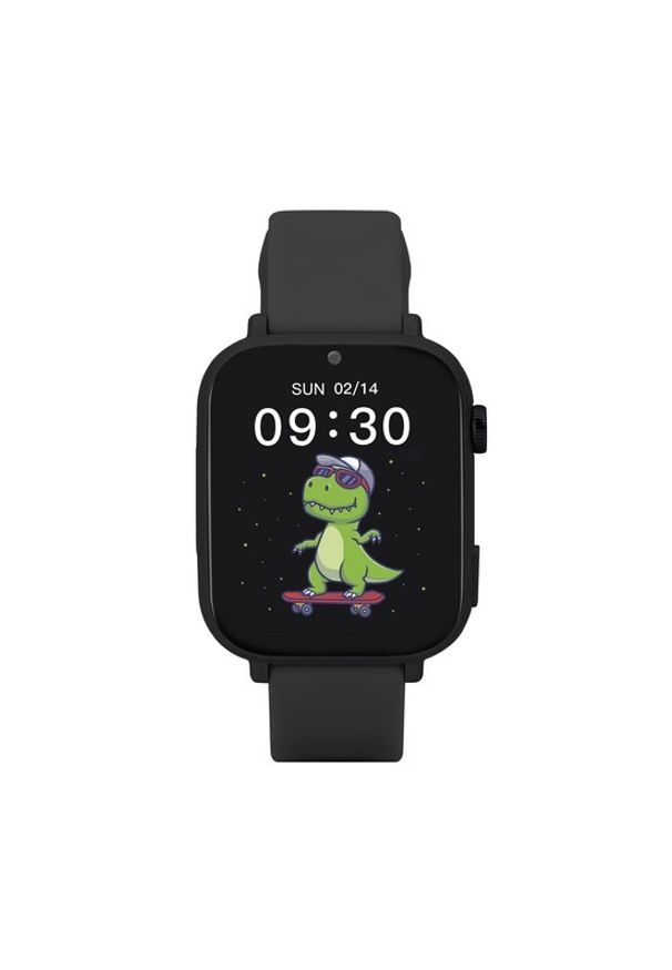 GARETT - Garett Kids Nice Pro 4G czarny. Rodzaj zegarka: smartwatch. Kolor: czarny. Styl: retro, młodzieżowy