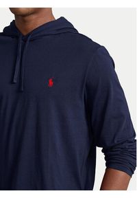 Polo Ralph Lauren Longsleeve 710847203013 Granatowy Regular Fit. Typ kołnierza: polo. Kolor: niebieski. Materiał: bawełna. Długość rękawa: długi rękaw #9