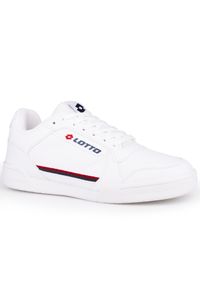 LOTTO - Buty męskie sportowe do chodzenia Lotto NANDU. Kolor: biały. Sport: turystyka piesza #1