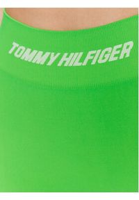 TOMMY HILFIGER - Tommy Hilfiger Legginsy S10S101653 Zielony Slim Fit. Kolor: zielony. Materiał: syntetyk #5