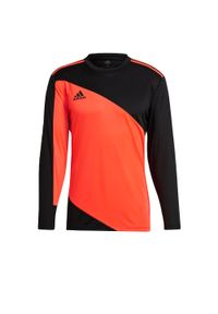 Adidas - Koszulka bramkarska adidas Squadra 21 męska. Kolor: czarny, wielokolorowy, czerwony