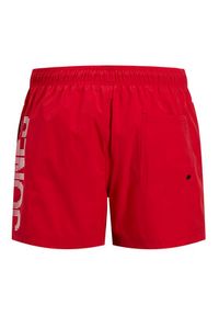 Jack & Jones - Jack&Jones Szorty kąpielowe Maui 12275129 Czerwony Regular Fit. Kolor: czerwony. Materiał: syntetyk #5