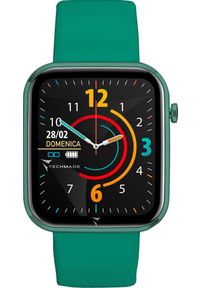 Smartwatch Techmade Smartwatch męski Techmade TM-HAVA-GR zielony pasek. Rodzaj zegarka: smartwatch. Kolor: zielony #1