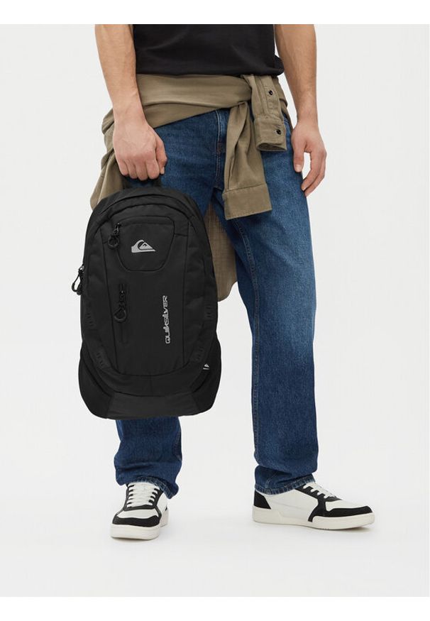 Quiksilver Plecak QUIC-P-006-07 Czarny. Kolor: czarny. Materiał: poliester