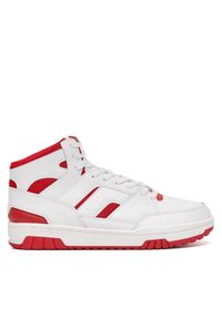 Shaq - SHAQ Buty do koszykówki BREAKER MID AQ95013M-WR Biały. Kolor: biały. Materiał: skóra. Sport: koszykówka #1