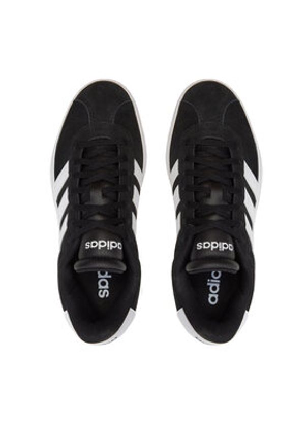 Adidas - adidas Sneakersy VL Court Bold IH9995 Czarny. Kolor: czarny. Materiał: skóra