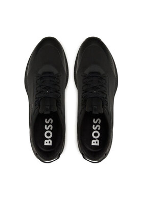 BOSS Sneakersy Ttnm Evo Runn 50529544 Czarny. Kolor: czarny. Materiał: materiał