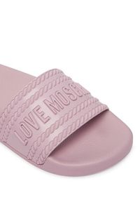 Love Moschino - LOVE MOSCHINO Klapki JA28342G0OI22600 Różowy. Kolor: różowy. Materiał: syntetyk #6