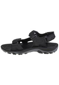 Buty do chodzenia męskie Merrell Huntington Sport Convert. Kolor: czarny. Materiał: guma, syntetyk, skóra, materiał. Sport: turystyka piesza