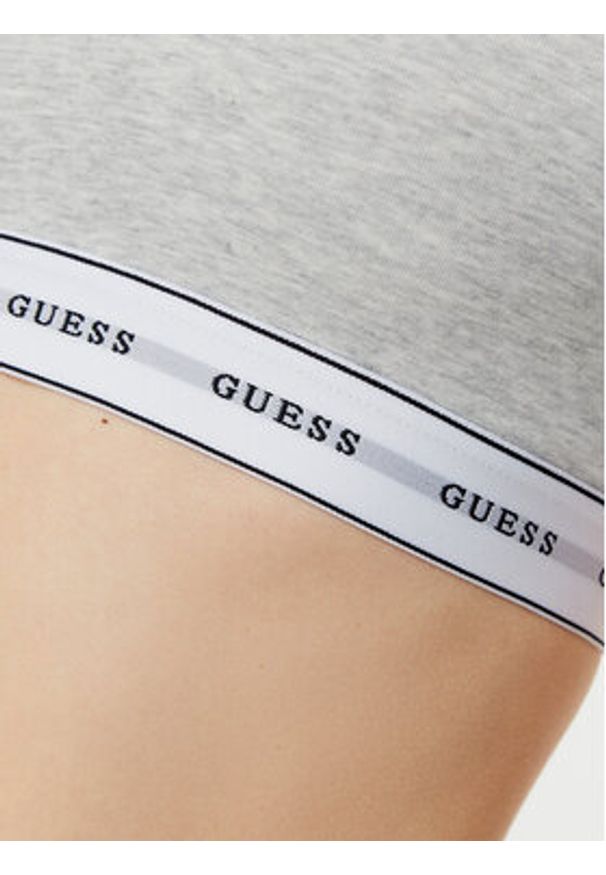 Guess Biustonosz top O97C01 KBBU1 Szary. Kolor: szary. Materiał: bawełna