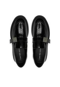 Calvin Klein Jeans Loafersy Flatform Shoe Driver Hdw YW0YW01657 Czarny. Kolor: czarny. Materiał: skóra