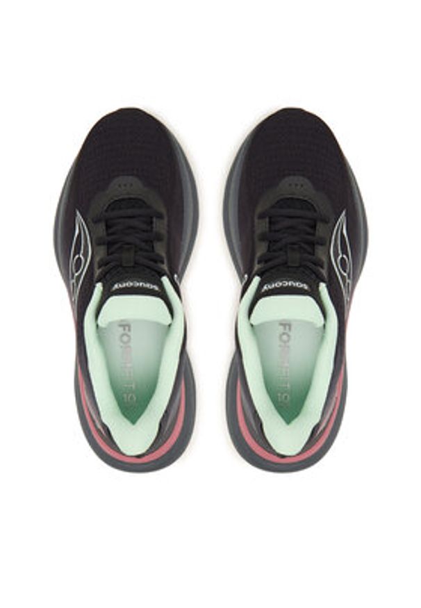 Saucony Buty do biegania Triumph 23 S11023 Czarny. Kolor: czarny. Materiał: materiał