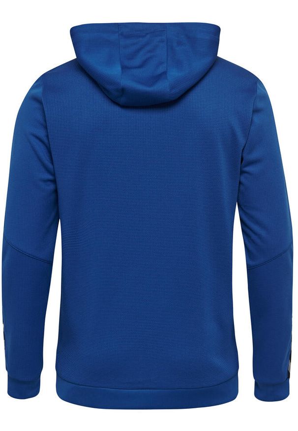 Bluza z kapturem dla dzieci Hummel zip hmlAUTHENTIC Poly. Typ kołnierza: kaptur. Kolor: niebieski