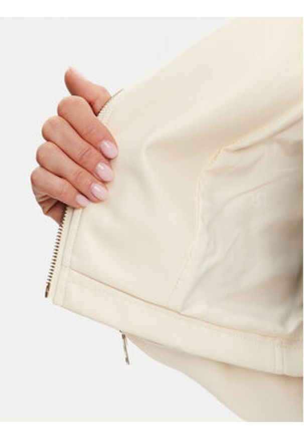 Rinascimento Kurtka z imitacji skóry CFC0119617003 Beżowy Regular Fit. Kolor: beżowy. Materiał: skóra