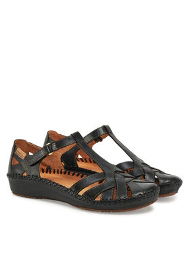 Pikolinos Sandały 655-0732St Czarny. Kolor: czarny. Materiał: skóra