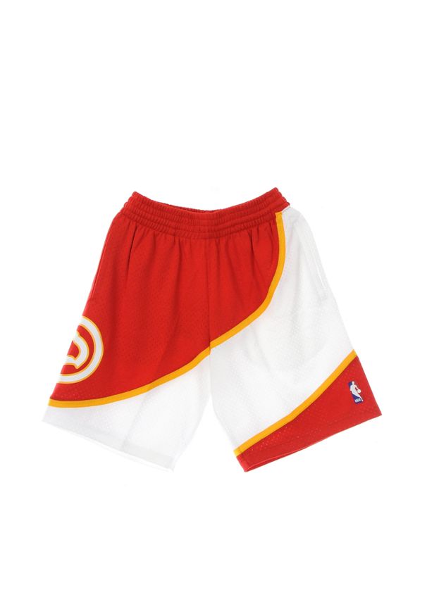 Mitchell & Ness - Szorty Atlanta Hawks Swingman. Kolor: czerwony. Sport: koszykówka