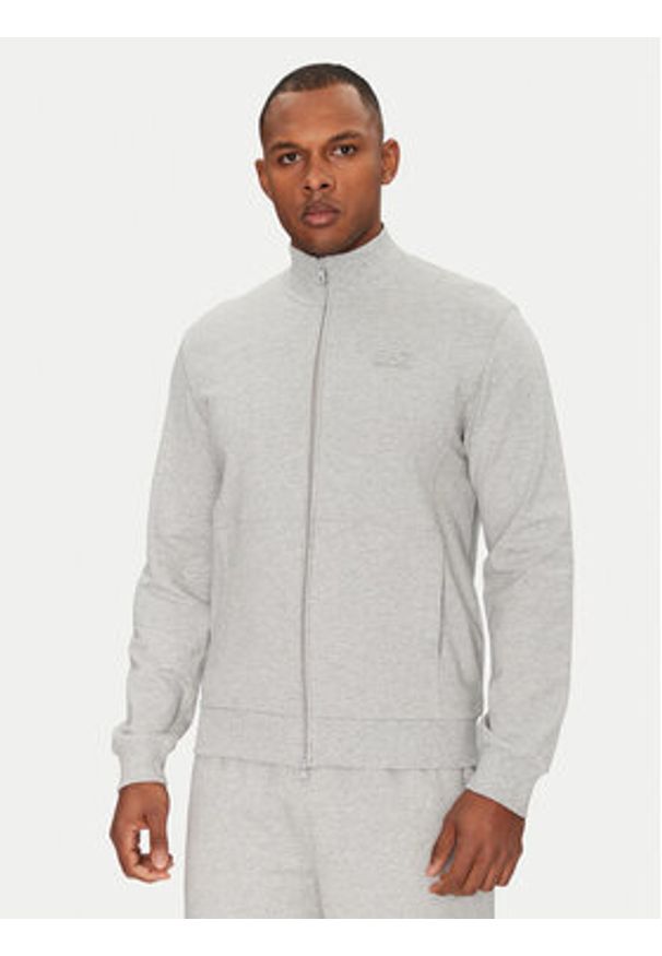 EA7 Emporio Armani Dres 7M000235 AF13512 O8002 Szary Regular Fit. Kolor: szary. Materiał: bawełna