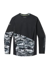 Bluza rowerowa męska Smartwool Mountain Bike LS Jersey. Kolor: czarny. Materiał: jersey