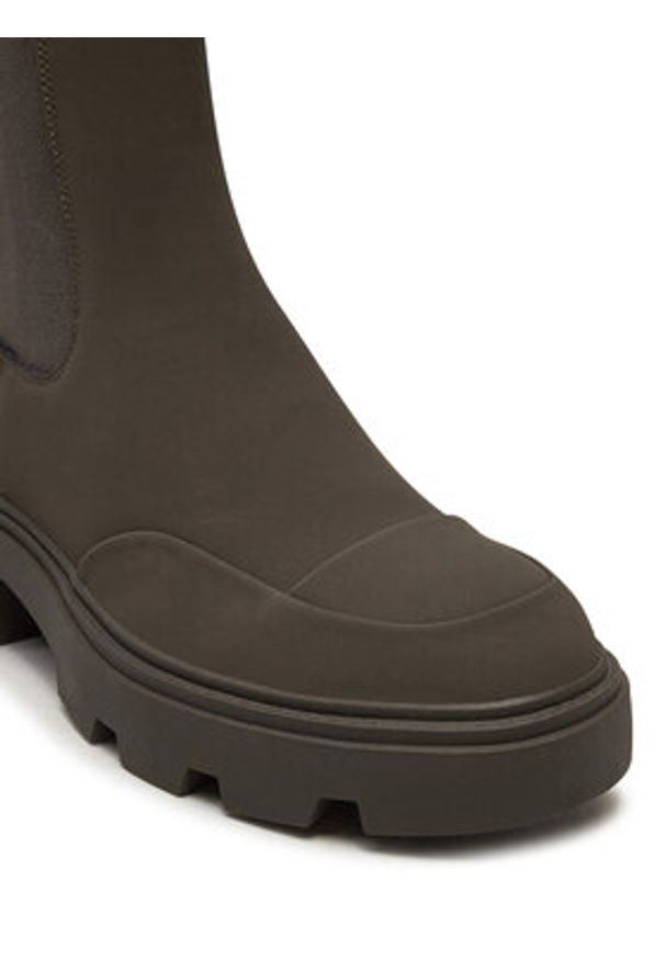 Athlecia Sztyblety Aaliyah EA234362 Brązowy. Kolor: brązowy. Materiał: skóra