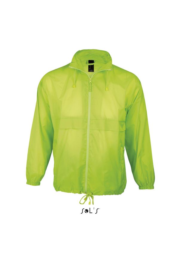 SOL'S - Windbreaker Sol's Surf. Kolor: zielony. Styl: klasyczny