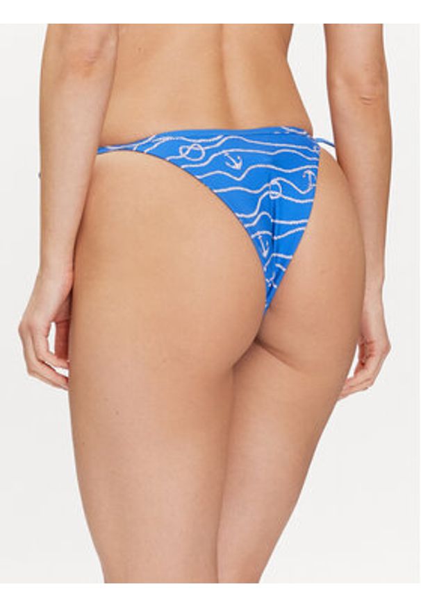 Seafolly Dół od bikini Ahoy 40706 Niebieski. Kolor: niebieski. Materiał: syntetyk