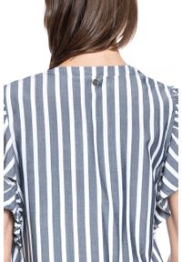 Mustang - BLUZKA DAMSKA MUSTANG Enza Stripe Blouse 1009468 11696 #5