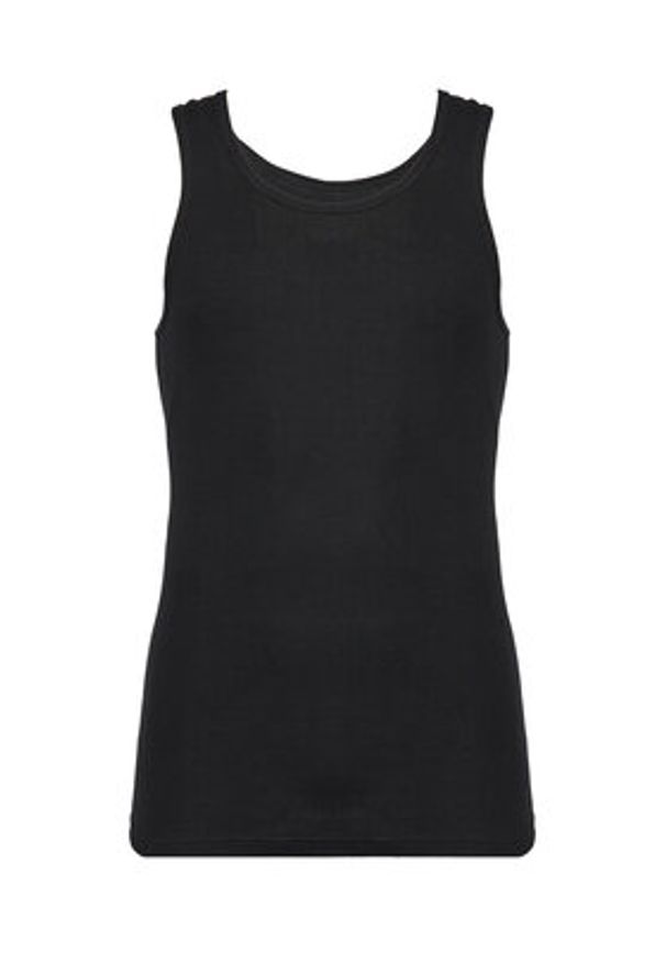 Resteröds Komplet 2 tank topów 7027 1 Czarny Slim Fit. Kolor: czarny. Materiał: bawełna