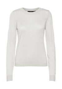 Vero Moda Sweter 10291147 Beżowy Regular Fit. Kolor: beżowy. Materiał: syntetyk #5