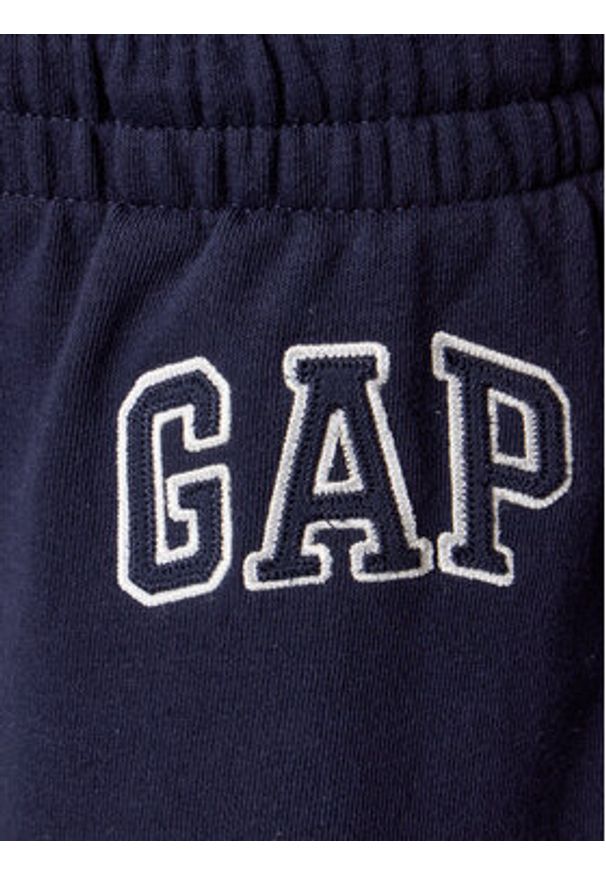 GAP - Gap Szorty sportowe 870535-02 Granatowy Regular Fit. Kolor: niebieski. Materiał: bawełna