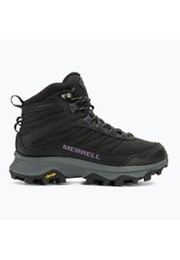Buty turystyczne damskie Merrell Moab Speed Thermo Spike Mid WP. Kolor: czarny. Styl: sportowy