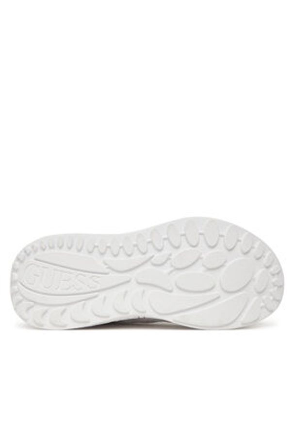 Guess Sneakersy FLTSWA LEA12 Biały. Kolor: biały. Materiał: skóra